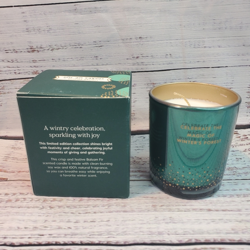 Grove Co. Sparks of Joy Candle Balsam Fir - Picture 2 of 3